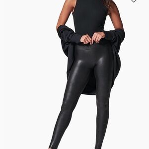 Spanx Faux Black Women's Leggings